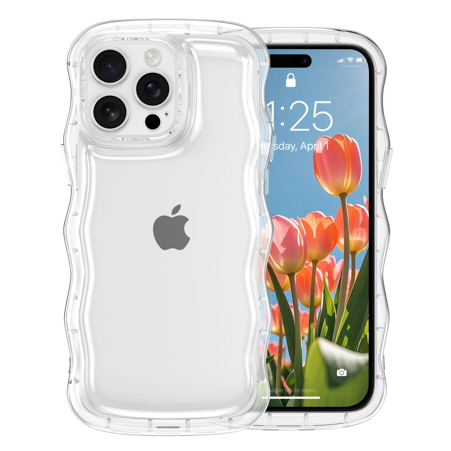 Amazon.co.jp: QLTYPRI 対応 iPhone 12 Pro ケース クリア TPUカバー